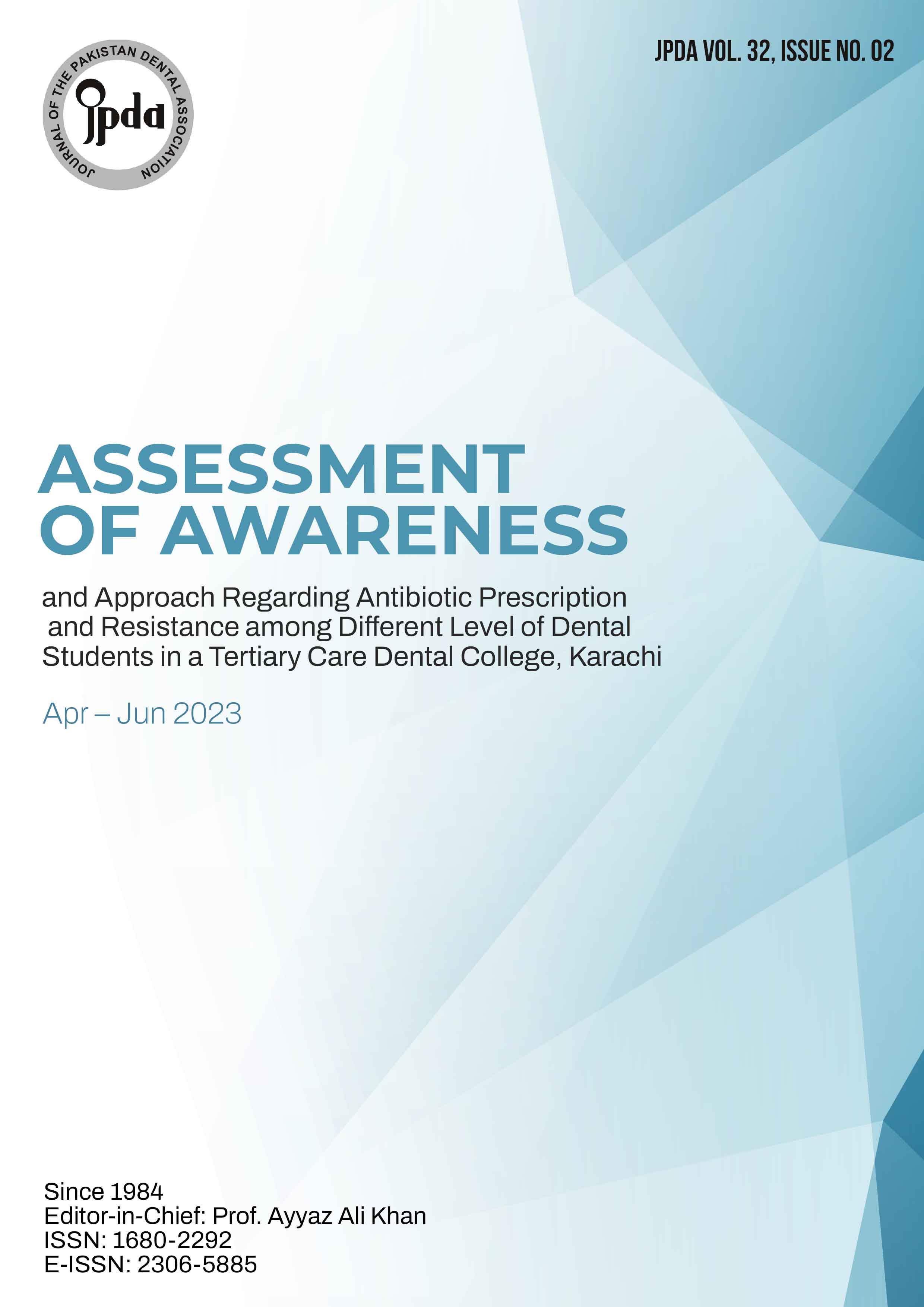 Journal of The Pakistan Dental Association