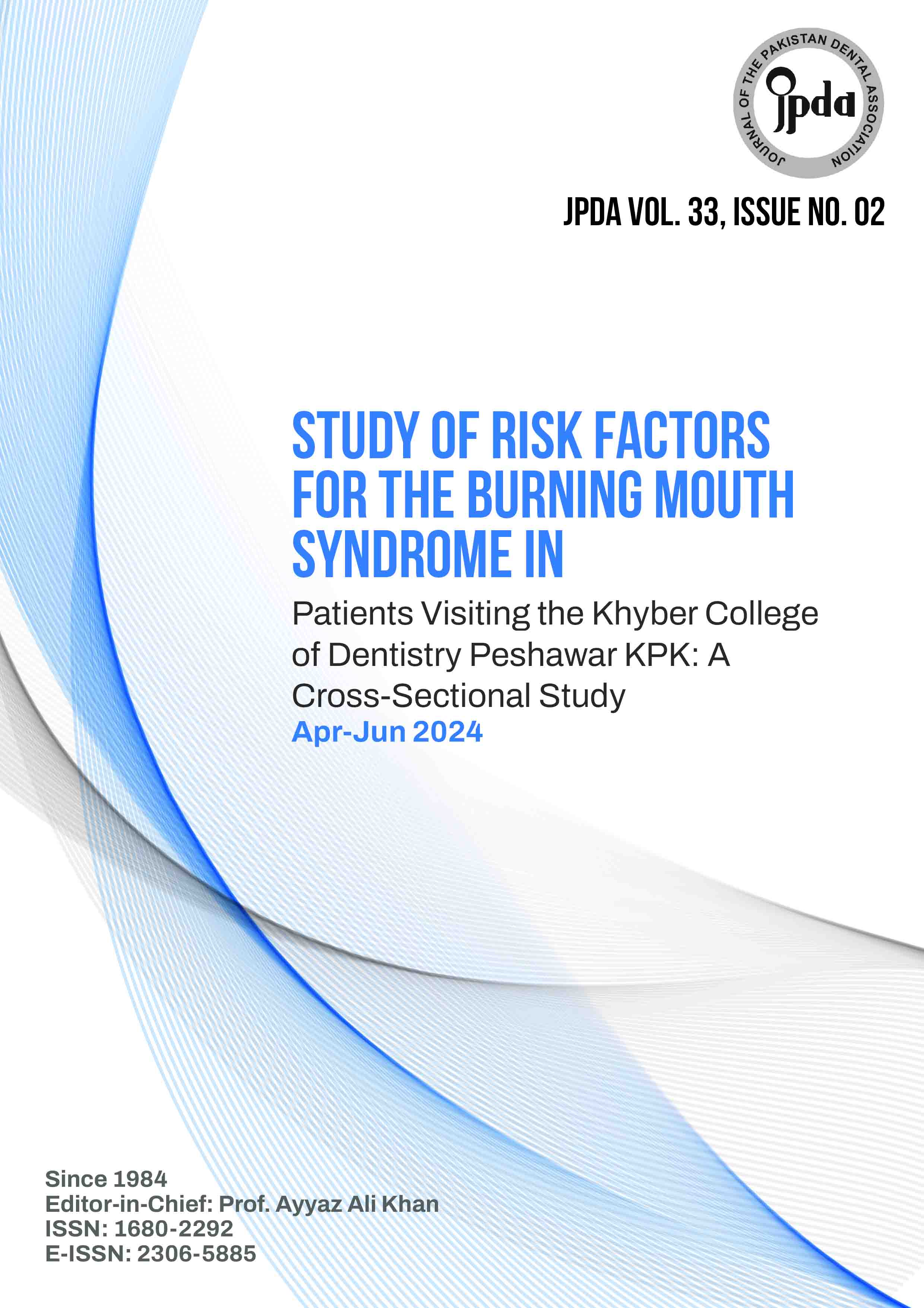 Journal of The Pakistan Dental Association